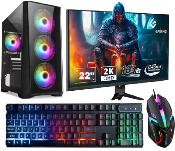 ENTWINO Intel Core i5 (16 GB / 1 TB / Windows 11) Assembled Desktop Computer  (22 inch Display)